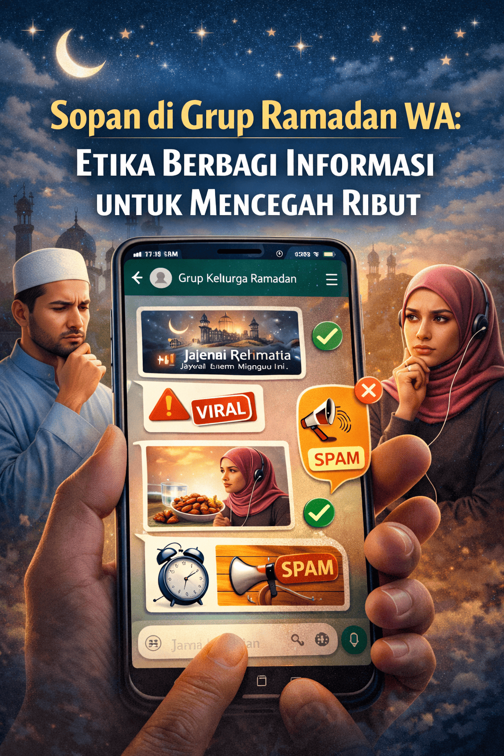 Sopan di Grup Ramadan WA: Etika Berbagi Informasi untuk Mencegah Ribut