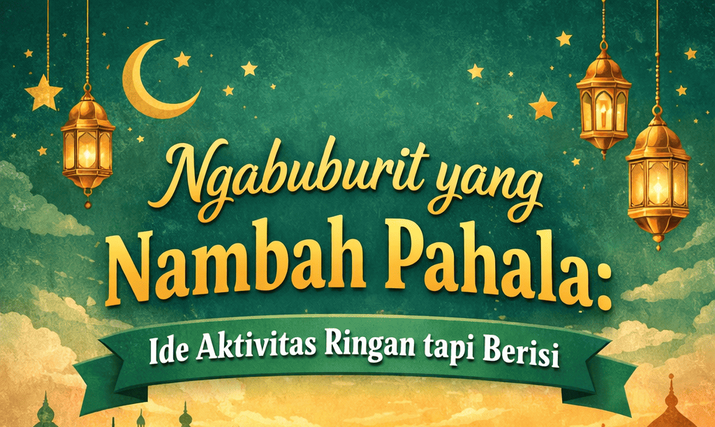 Ngabuburit yang Nambah Pahala: Ide Aktivitas Ringan tapi Berisi